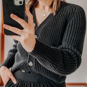 Everlane | Textured cotton cardigan